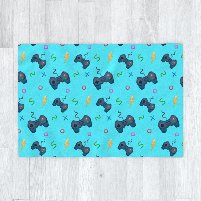 Blanket - Pale Blue Gaming - printonitshop