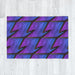 Blanket - Abstract Waves Blue/Purple - printonitshop