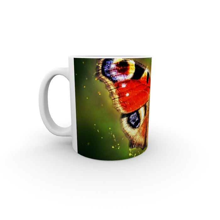 11oz Ceramic Mug - Digital Butterfly - printonitshop