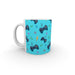 11oz Ceramic Mug - Pale Blue Gaming - printonitshop