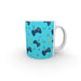 11oz Ceramic Mug - Pale Blue Gaming - printonitshop