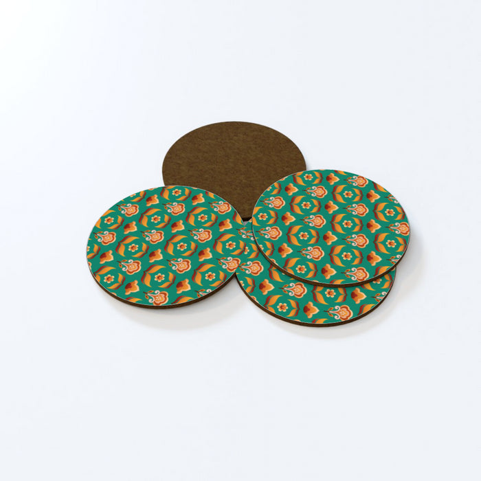 Coasters - Stamen Green - printonitshop