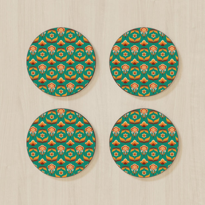 Coasters - Stamen Green - printonitshop