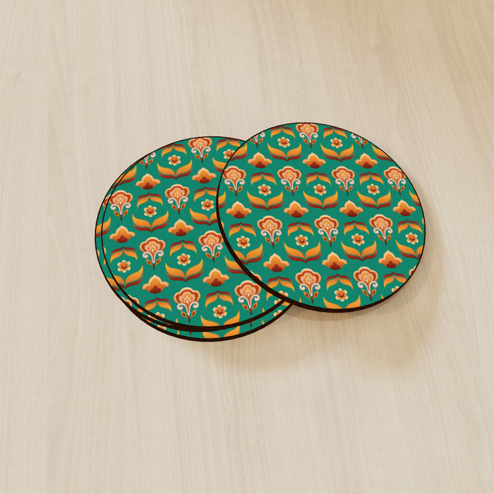 Coasters - Stamen Green - printonitshop