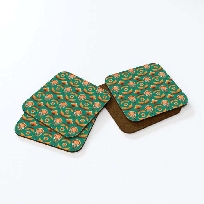 Coasters - Stamen Green - printonitshop