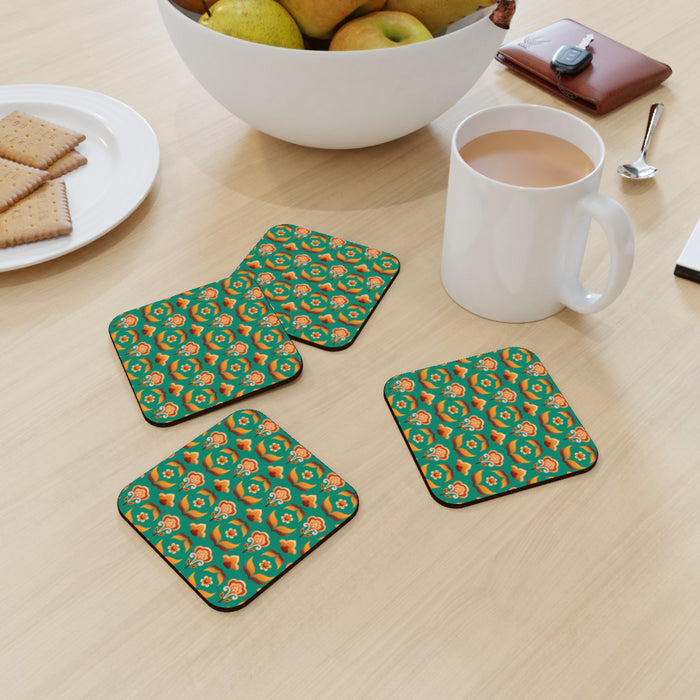 Coasters - Stamen Green - printonitshop