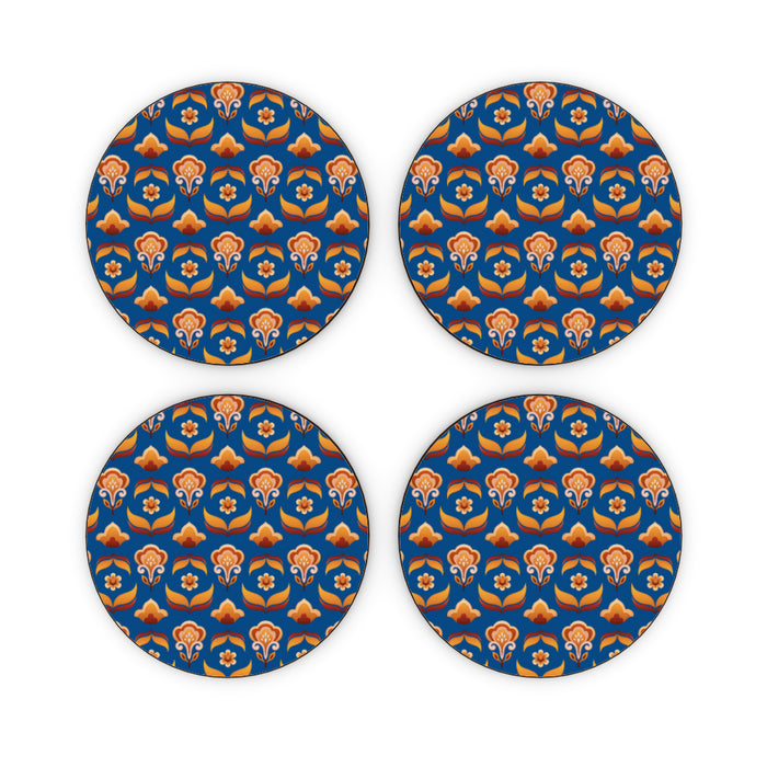 Coasters - Stamen Blue - printonitshop