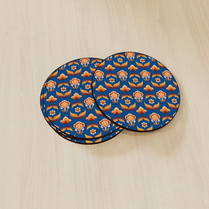 Coasters - Stamen Blue - printonitshop