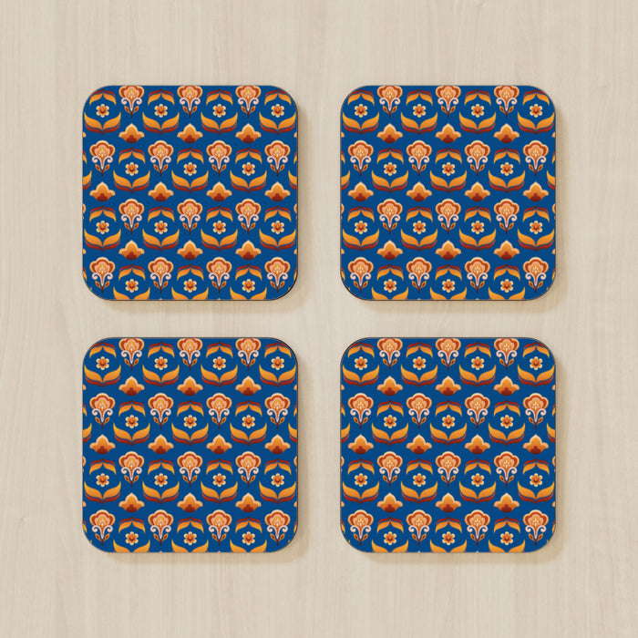 Coasters - Stamen Blue - printonitshop