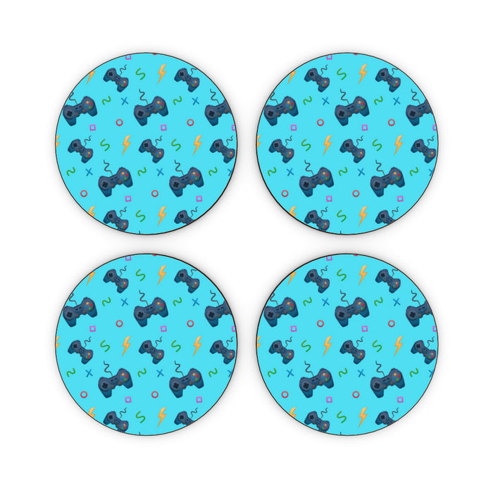 Coasters - Pale Blue Gaming - printonitshop