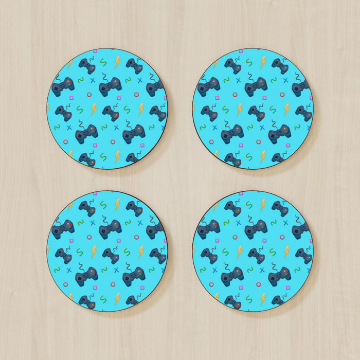 Coasters - Pale Blue Gaming - printonitshop