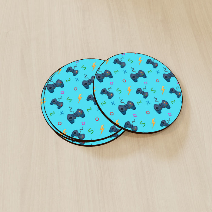 Coasters - Pale Blue Gaming - printonitshop