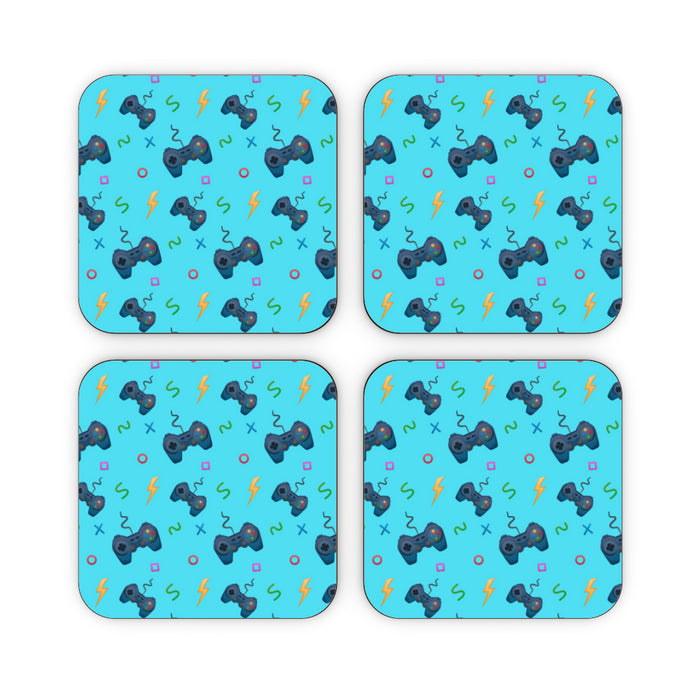 Coasters - Pale Blue Gaming - printonitshop