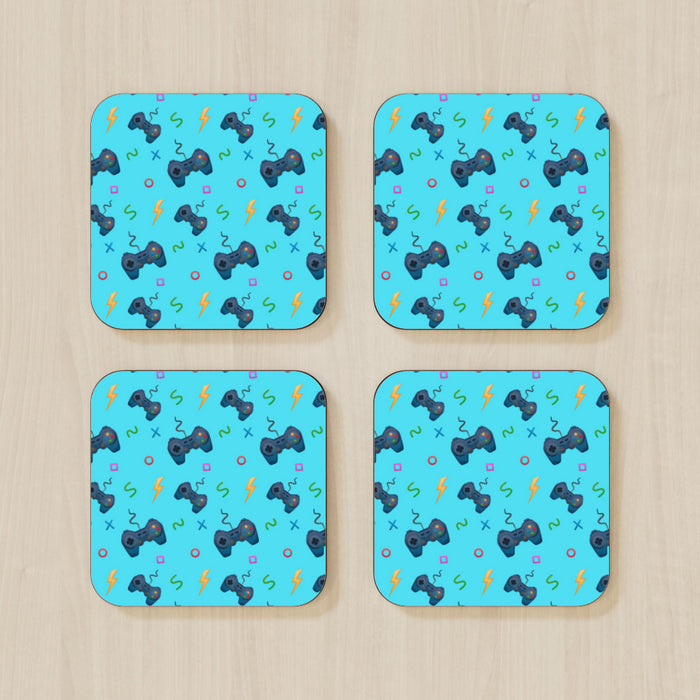 Coasters - Pale Blue Gaming - printonitshop