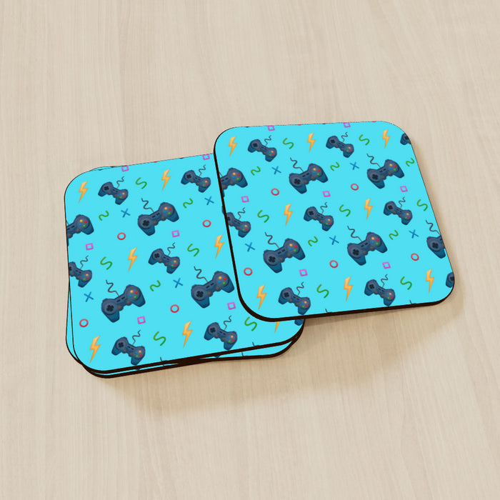 Coasters - Pale Blue Gaming - printonitshop