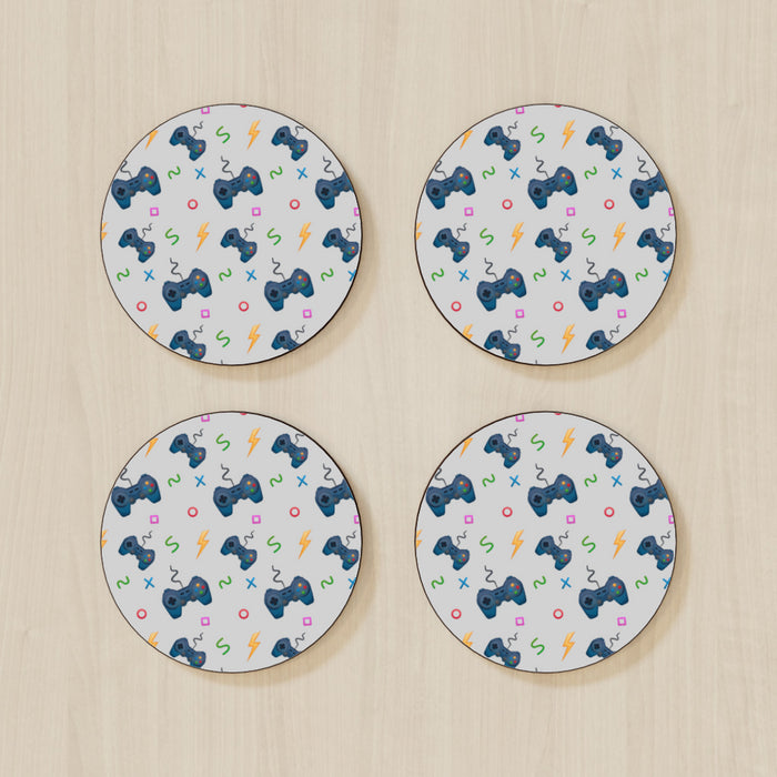 Coasters - Pale Grey Gaming - printonitshop