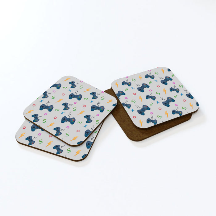 Coasters - Pale Grey Gaming - printonitshop