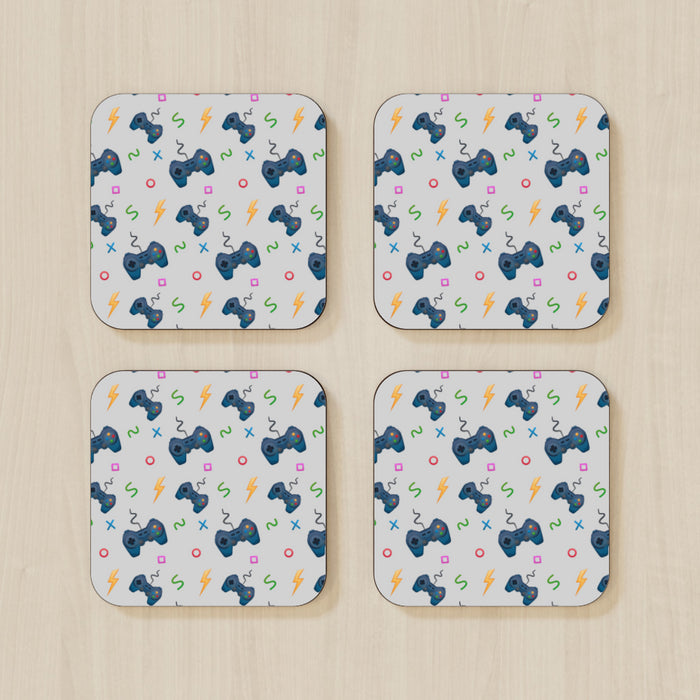 Coasters - Pale Grey Gaming - printonitshop