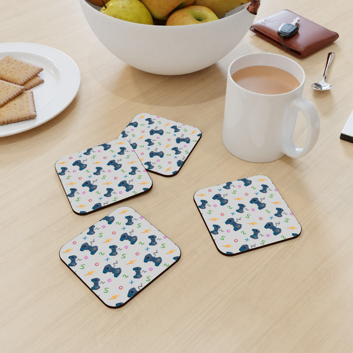 Coasters - Pale Grey Gaming - printonitshop