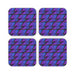 Coasters - Abstract Waves Blue/Purple - printonitshop