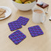 Coasters - Abstract Waves Blue/Purple - printonitshop