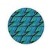 Coasters - Abstract Waves Blue/Green - printonitshop