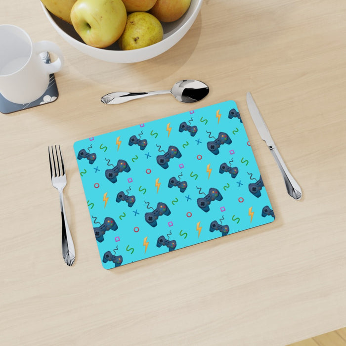 Placemat - Pale Blue Gaming - printonitshop