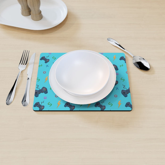 Placemat - Pale Blue Gaming - printonitshop