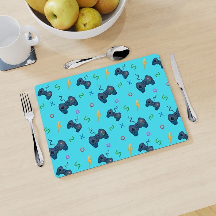 Placemat - Pale Blue Gaming - printonitshop