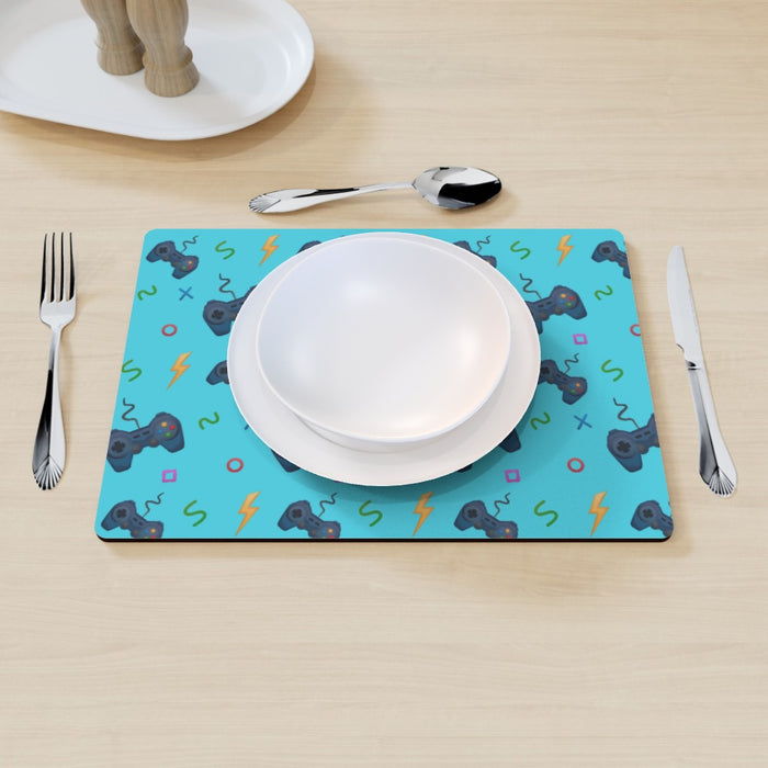 Placemat - Pale Blue Gaming - printonitshop