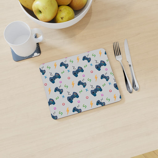 Placemat - Pale Grey Gaming - printonitshop