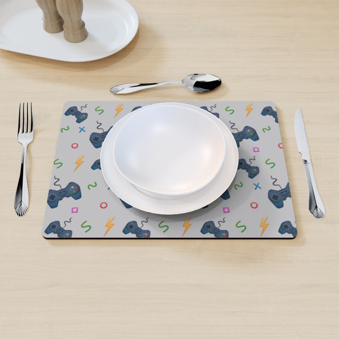 Placemat - Pale Grey Gaming - printonitshop