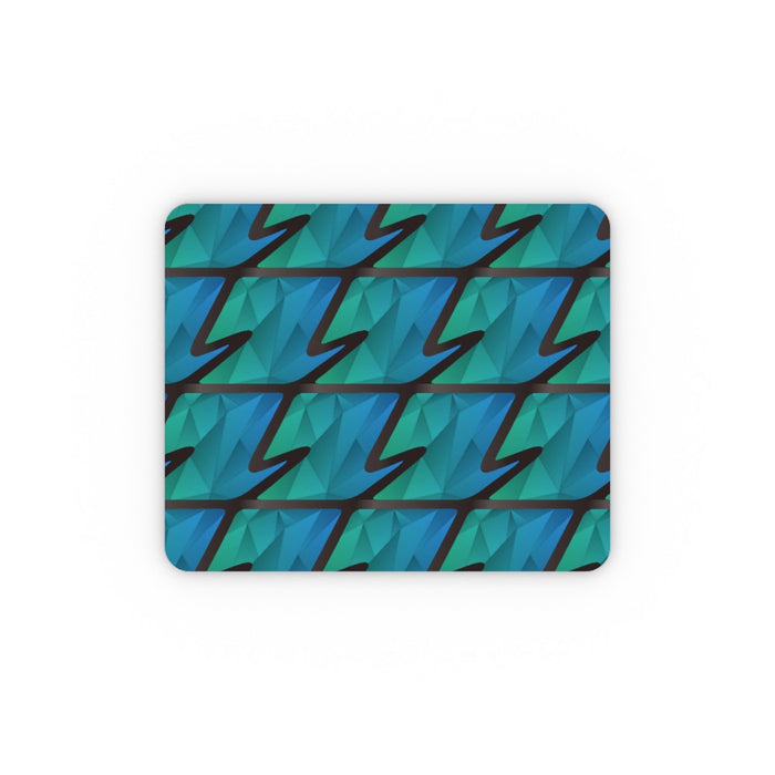 Placemat - Abstract Waves Blue/Green - printonitshop