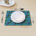 Placemat - Abstract Waves Blue/Green - printonitshop