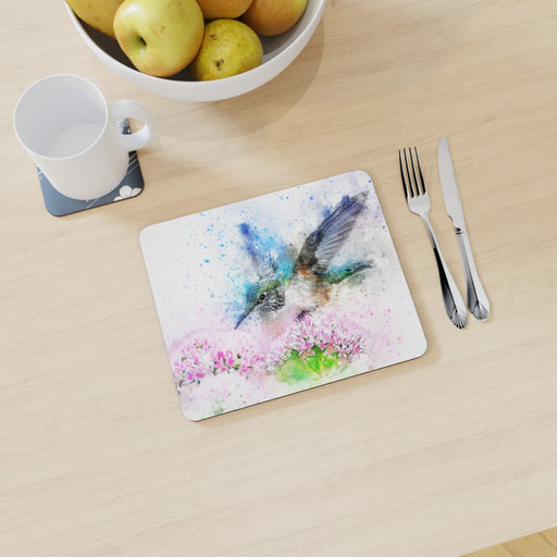 Placemat - Watercoloured Hummingbird - printonitshop