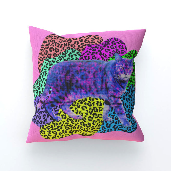 Cushion - Leopard Cat - Print On It