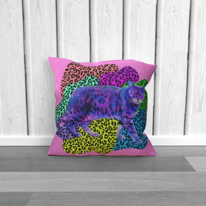 Cushion - Leopard Cat - Print On It