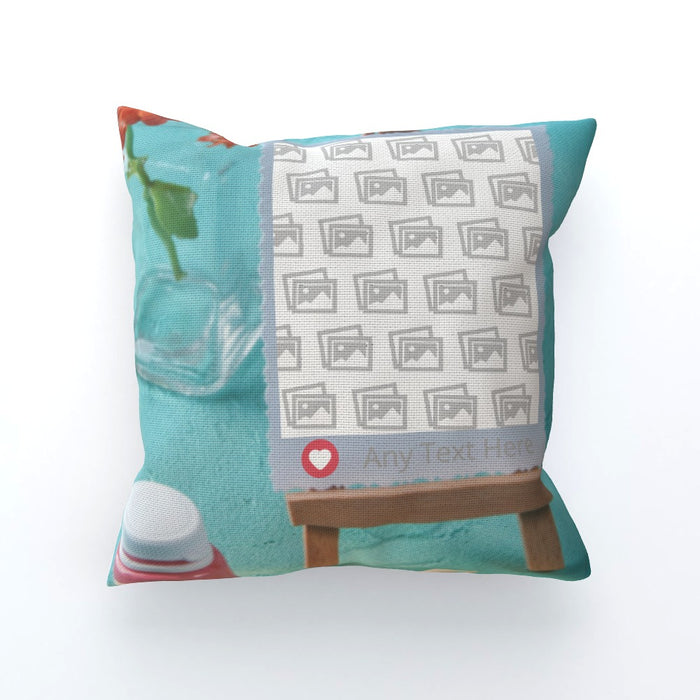 Personalised Cushion - Poliroid - Print On It