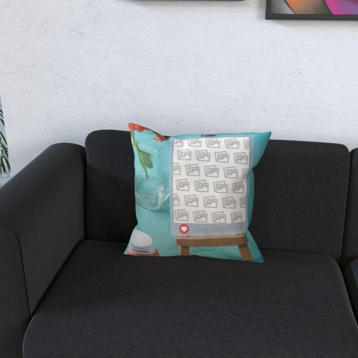 Personalised Cushion - Poliroid - Print On It