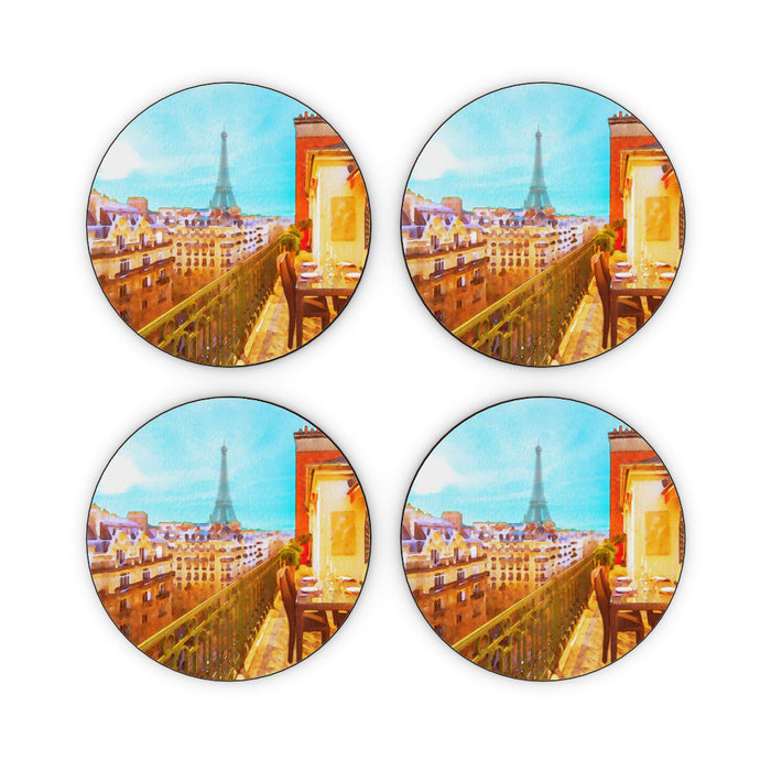 Coasters - Paris View - printonitshop