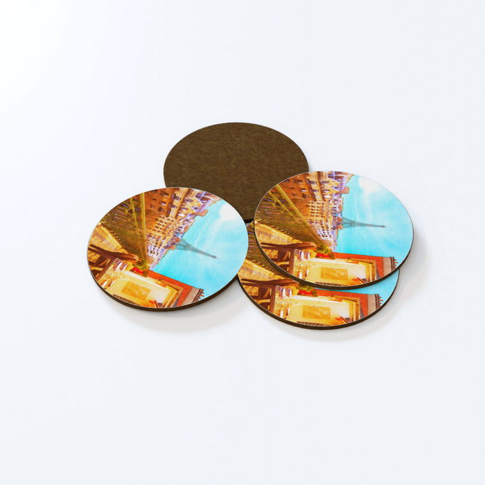 Coasters - Paris View - printonitshop