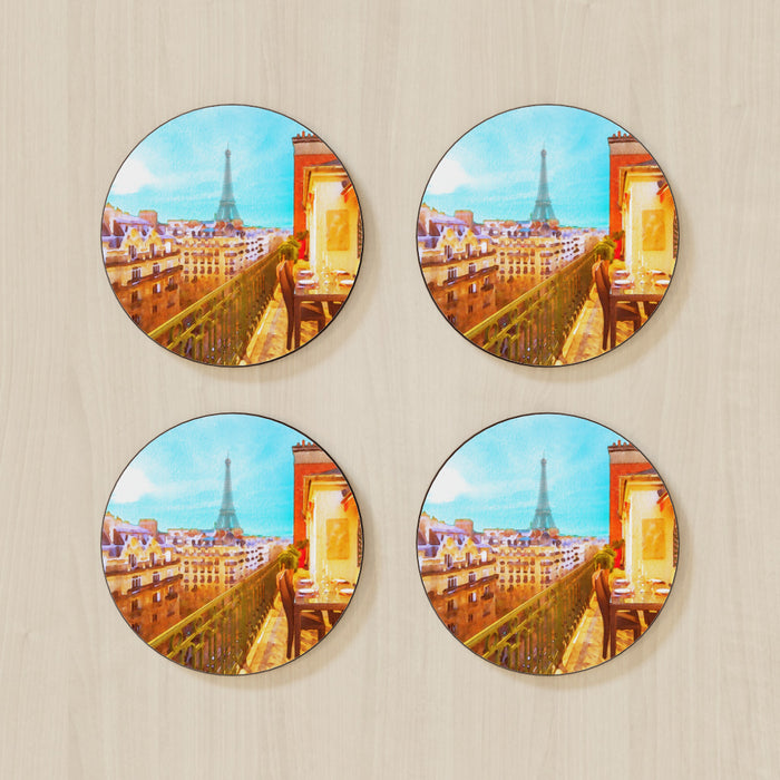 Coasters - Paris View - printonitshop