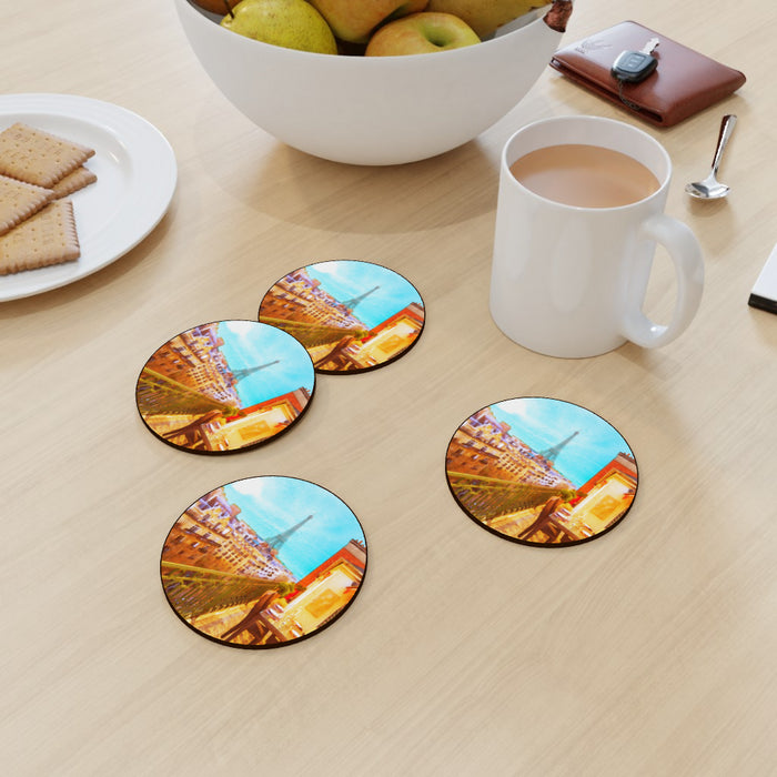 Coasters - Paris View - printonitshop