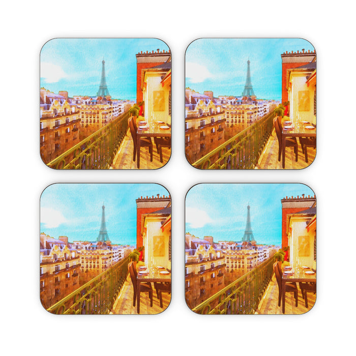 Coasters - Paris View - printonitshop