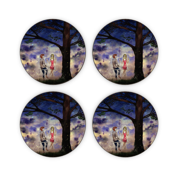 Coasters - Night Swinging - printonitshop