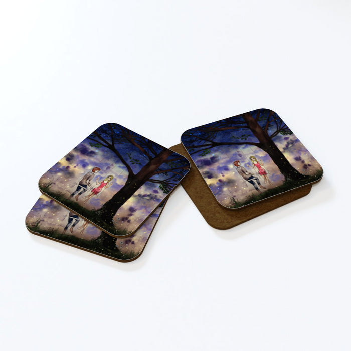 Coasters - Night Swinging - printonitshop