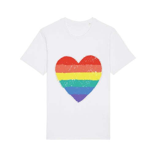 T - Shirt - Rainbow Heart - Print On It