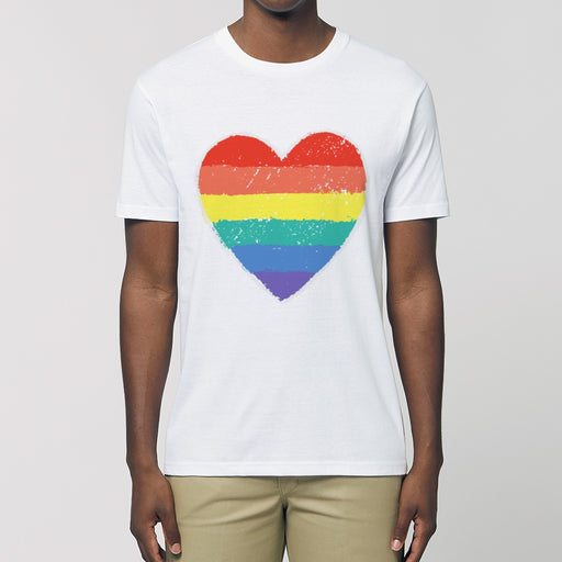 T - Shirt - Rainbow Heart - Print On It