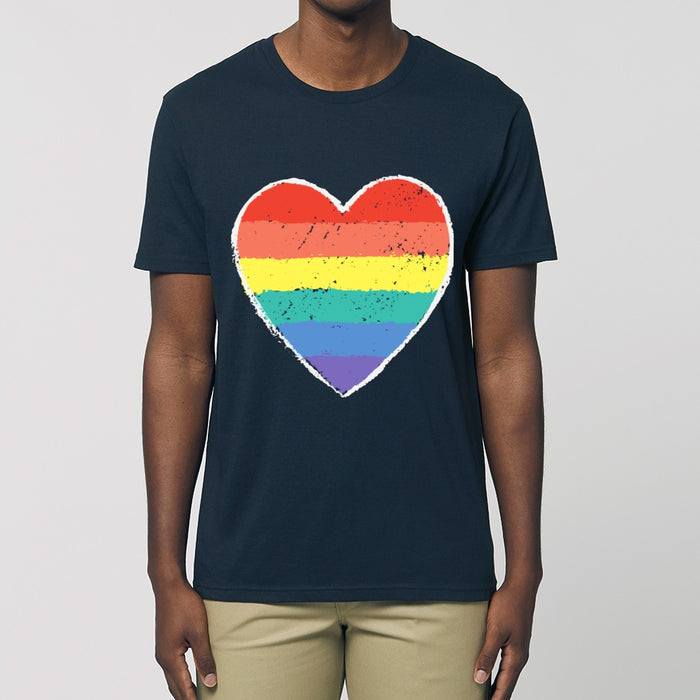 T - Shirt - Rainbow Heart - Print On It