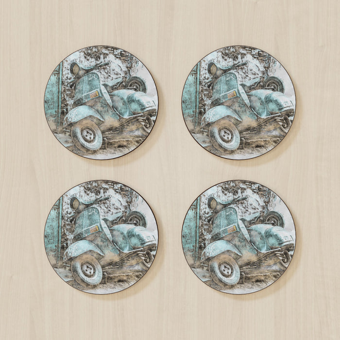 Coasters - Classic Scooter - printonitshop